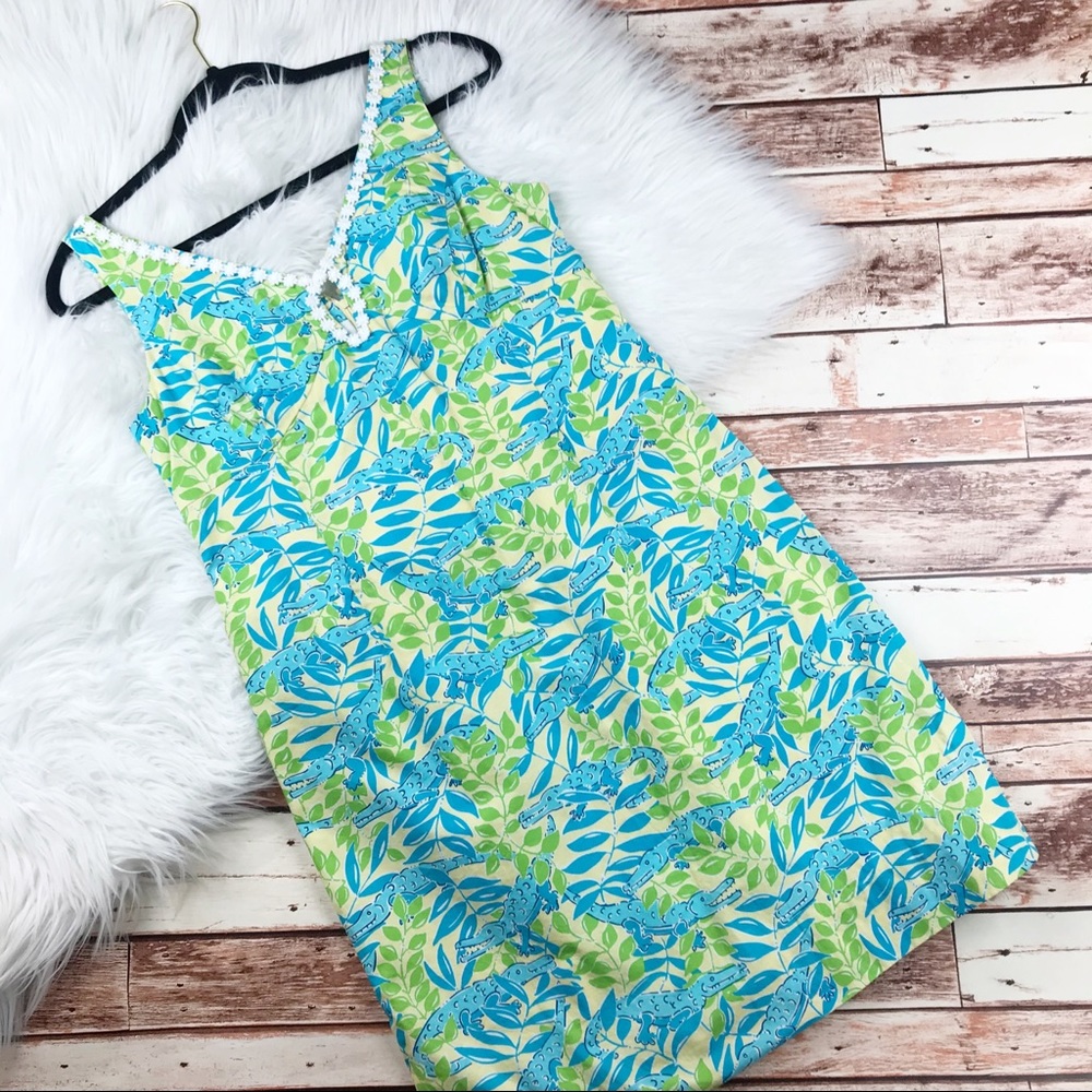 Lilly Pulitzer Alligator Sheath Dress